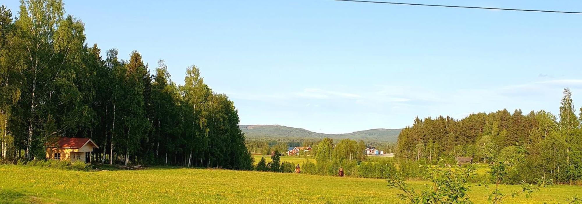Skalbo Gardsglamping Hotel Järvsö Kültér fotó